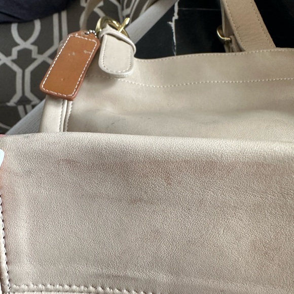 Vintage Coach Green light tan Soho Lightweight Buckle Bag #4157 - Picture 6 of 15